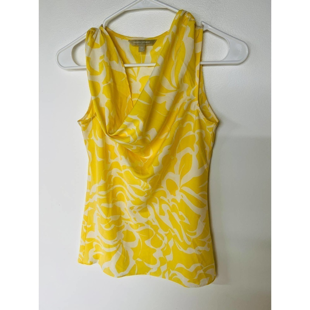 Banana Republic Yellow Tank Top